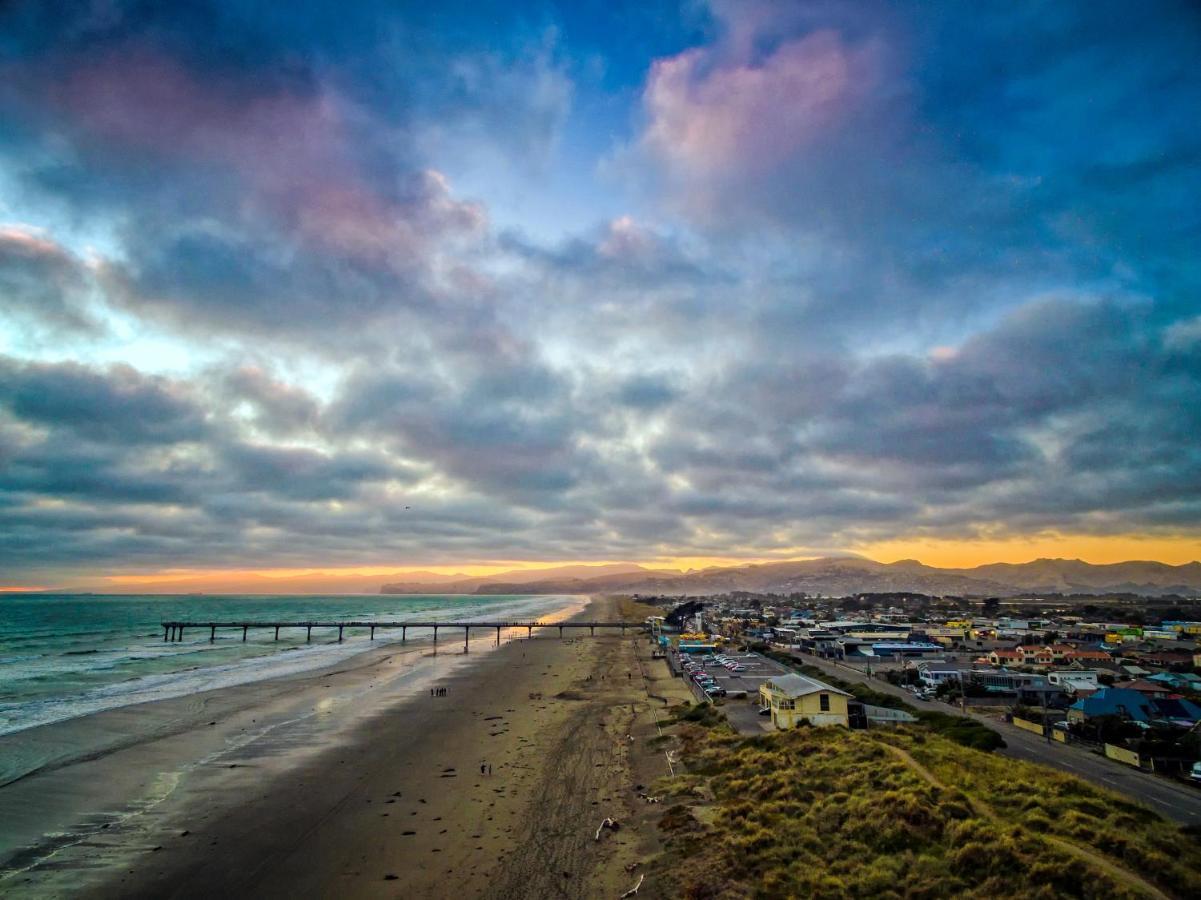 Coastal City Retreat - New Brighton Accommodation Christchurch Buitenkant foto
